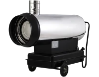 کوره هوای گرم گازوئیلی دودکش دار باکدار QELB-110