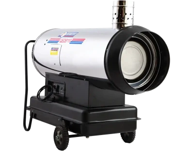 کوره هوای گرم دوگانه سوز دودکش دار باکدار QEDB-110